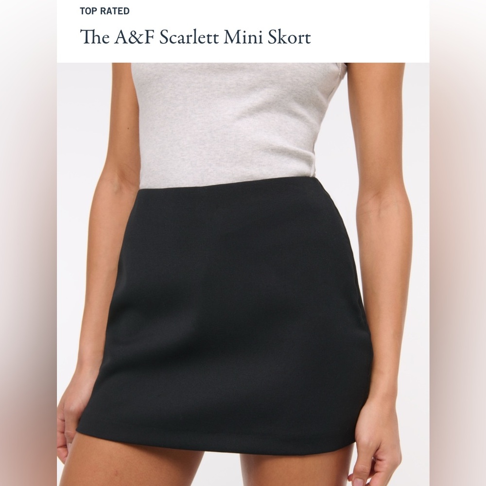 Abercrombie Scarlett Mini Skort